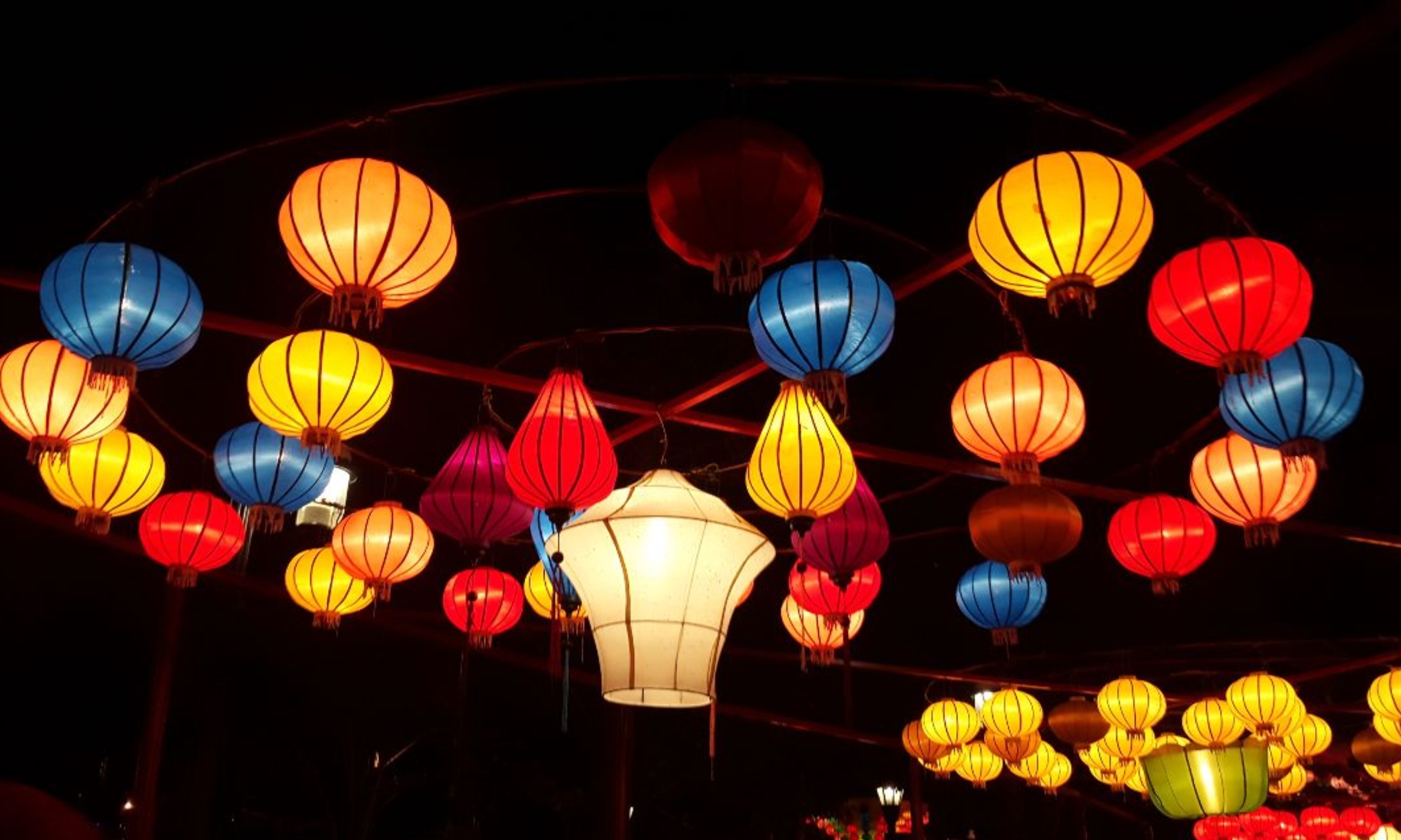 đèn lồng trang trí trung thu